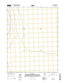 Gandy SW 2014 topographic map thumbnail
