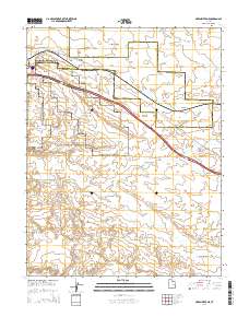 Green River NE 2014 topographic map thumbnail