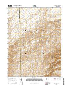 Crow Knoll 2014 topographic map thumbnail