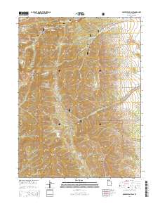 Deseret Peak East 2014 topographic map thumbnail