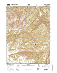 Farm Creek Peak 2014 topographic map thumbnail