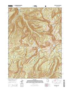Erickson Basin 2014 topographic map thumbnail