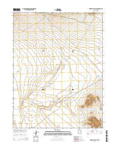 Erickson Wash SW 2014 topographic map thumbnail