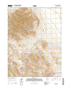 Gold Hill 2014 topographic map thumbnail