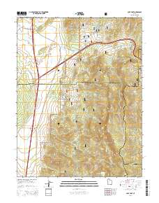 Cove Fort 2014 topographic map thumbnail