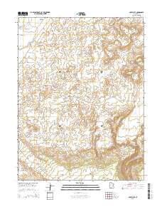 Cow Flats 2014 topographic map thumbnail