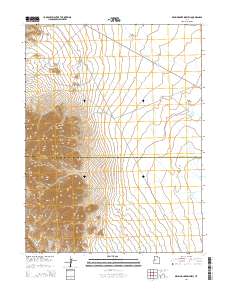 Drum Mountains Well 2014 topographic map thumbnail