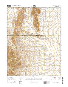 Halfway Summit 2014 topographic map thumbnail
