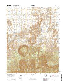 Dry Lakes Peak 2014 topographic map thumbnail