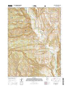 Dry Mountain 2014 topographic map thumbnail