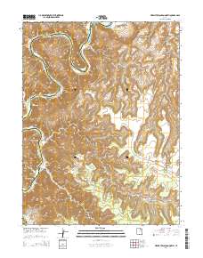 Firewater Canyon North 2014 topographic map thumbnail