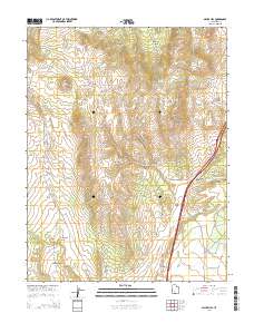 Gillies Hill 2014 topographic map thumbnail