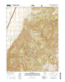 Cottonwood Mountain 2014 topographic map thumbnail
