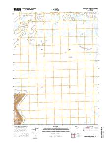 Crocodile Mountain NE 2014 topographic map thumbnail