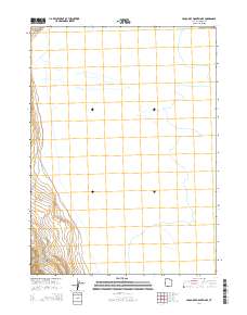 Crocodile Mountain SE 2014 topographic map thumbnail
