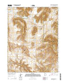 Crouse Reservoir 2014 topographic map thumbnail