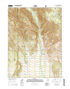 Ice Cave Peak 2014 topographic map thumbnail