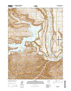 Duchesne 2014 topographic map thumbnail