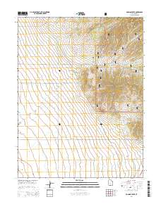 Duggins Creek 2014 topographic map thumbnail