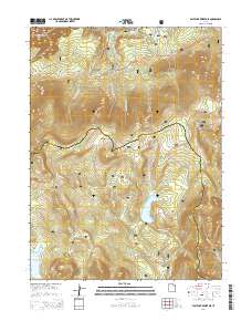 East Park Reservoir 2014 topographic map thumbnail