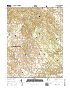 Fivemile Ridge 2014 topographic map thumbnail
