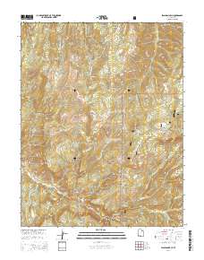Flanigan Arch 2014 topographic map thumbnail