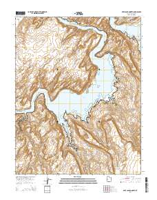 Deep Canyon North 2014 topographic map thumbnail