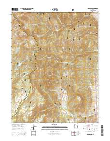 Delano Peak 2014 topographic map thumbnail