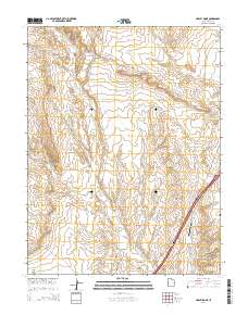 Harley Dome 2014 topographic map thumbnail