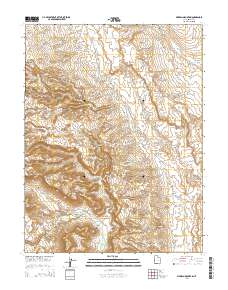 Mexican Mountain 2014 topographic map thumbnail