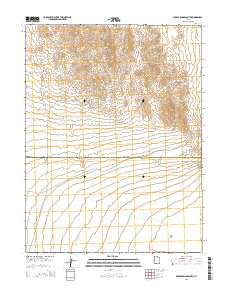 Middle Range South 2014 topographic map thumbnail
