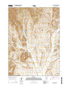 Grouse Creek 2014 topographic map thumbnail