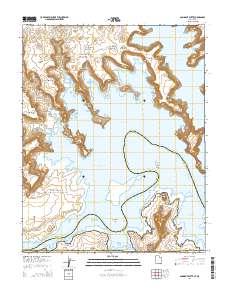 Gunsight Butte 2014 topographic map thumbnail