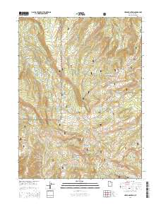 Heber Mountain 2014 topographic map thumbnail