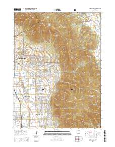 North Ogden 2014 topographic map thumbnail