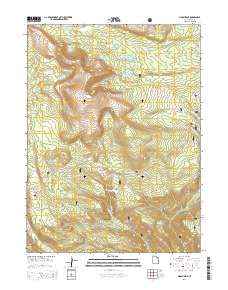 Marsh Peak 2014 topographic map thumbnail