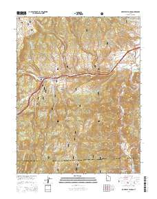 Marysvale Canyon 2014 topographic map thumbnail