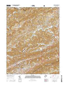 Bluefield 2014 topographic map thumbnail