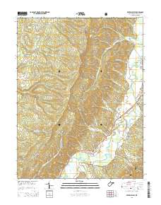 Beverly West 2014 topographic map thumbnail