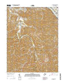 Alum Creek 2014 topographic map thumbnail