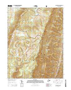 Blackbird Knob 2014 topographic map thumbnail