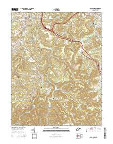 Crab Orchard 2014 topographic map thumbnail