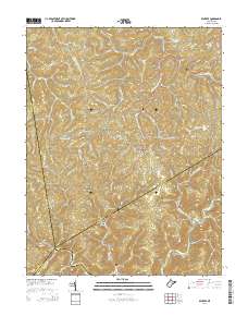 Bentree 2014 topographic map thumbnail