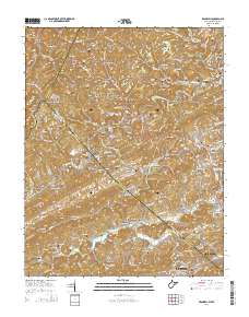 Bramwell 2014 topographic map thumbnail