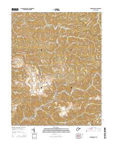 Amherstdale 2014 topographic map thumbnail