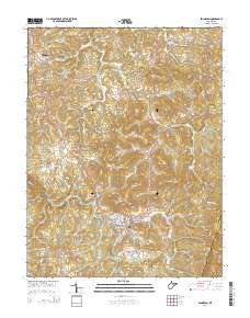 Belington 2014 topographic map thumbnail