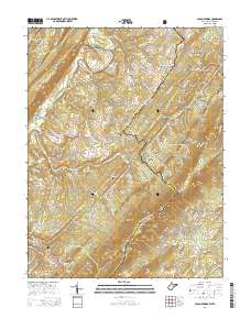 Capon Springs 2014 topographic map thumbnail