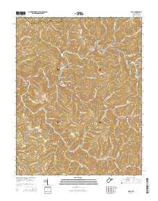 Davy 2014 topographic map thumbnail