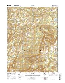 Cuzzart 2014 topographic map thumbnail