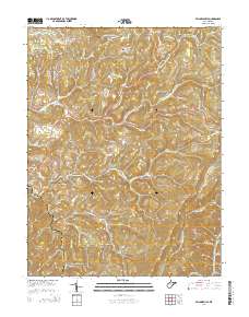 Fellowsville 2014 topographic map thumbnail
